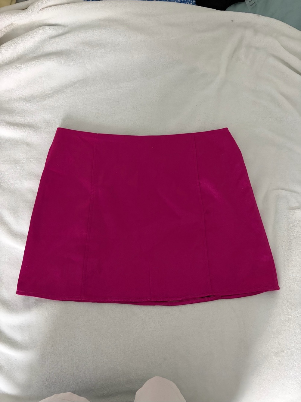 Sans Souci Bright Fuchsia Mini Skirt